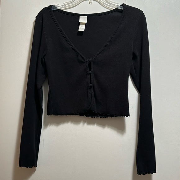 H&M Cropped Cardigan / Sweater / Blouse - Picture 1 of 2